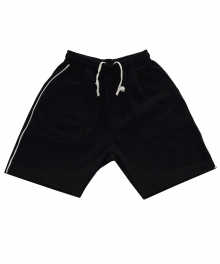 PIQUE SHORTS (BLACK)