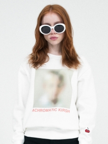 Mosaic sweatshirt white