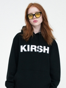 Kirsh logo hoodie black