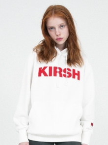 Kirsh logo hoodie white