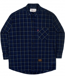 Oversize Shirts Bad Lucy- Navy [Air Zero]