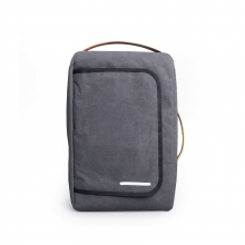 [로우로우] R BAG 112 RAW WAXED 15 CHARCOAL