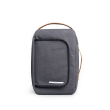 [로우로우] R BAG 208 RAW WAXED 13 CHARCOAL