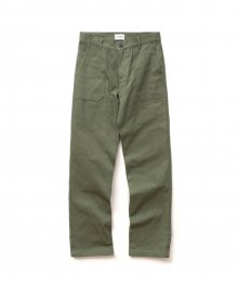 DA Cotton Fatigue Wide Pant (Khaki)