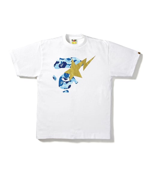 베이프(BAPE) ABC CAMO APE FACE ON BAPESTA TEE - 사이즈 & 후기 | 무신사