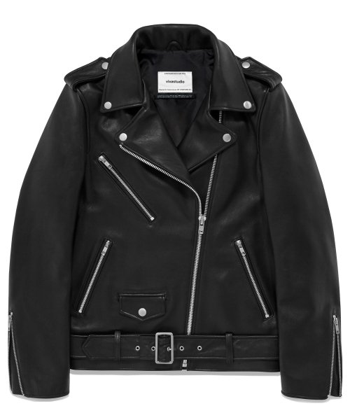 MUSINSA | VIVASTUDIO BONNI RIDERS JACKET KS [BLACK]