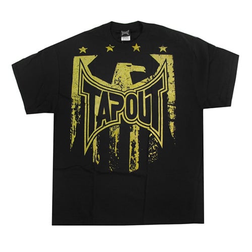 유에스에이 머친다이징(U.S.A MERCHANDISING) U.S.A MERCHANDISING TAPOUT GOLD HAWK S/S (BLACK) - 38,000 | 무신사 스토어
