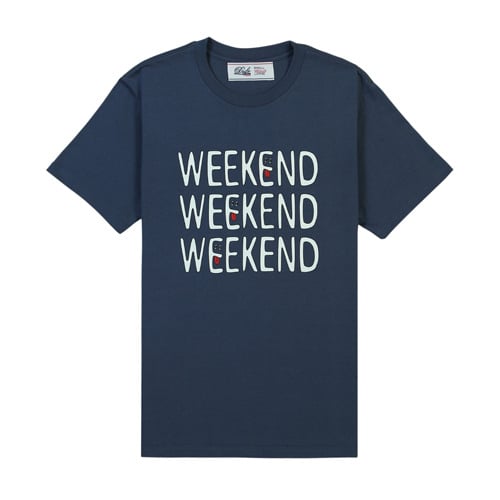 드라이프(drife) WEEKEND TEE-BLUE