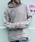 Lettering Over Hoody (Gray)
