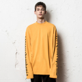 [Graphic] over sleeve mustard