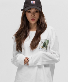 GWL319 LONG SLEEVE - WHITE