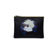 ARTIST DOG LEATHER CLUTCH