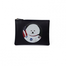 APOLLO DOG LEATHER CLUTCH