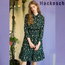 Tie Wildflower Dress_Forest