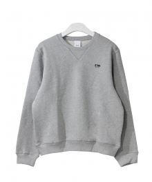 [87MM_OFFICIAL] REGULAR SWEAT SHIRT (GREY)