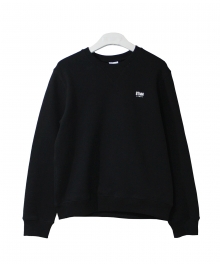 [87MM_OFFICIAL] REGULAR SWEAT SHIRT (BLACK)