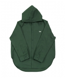 [87MM_OFFICIAL]  PULLOVER SHIRTS (DARK GREEN)