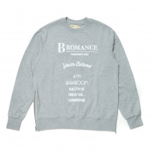 [COLLECTION]BROMANCE LOGO SWEAT SHIRT GRAY