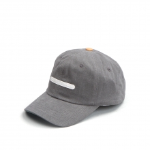 [로우로우] R CAP 111 CANVAS CHARCOAL