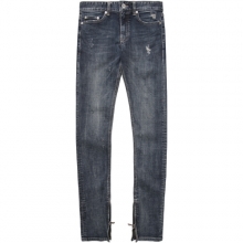 M#1027 beekman washed zip jeans