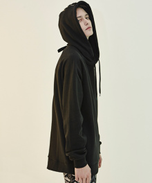 Lace-Up Hoody (BK)