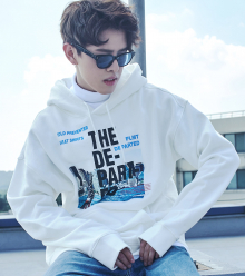 THE DEPARTED HOODIE WHITE