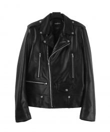 Lambskin rider jacket