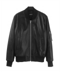 Lambskin MA-1 jacket