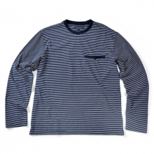 16FW STRIPE T-SHIRT NAVY