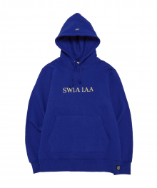 SW1A1AA PULLOVER HOODIE blue