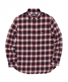 CUT-CITIES CHECK SHIRT red