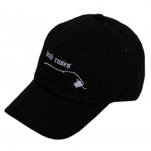 DEAD ROSES SOFT CAP BLACK