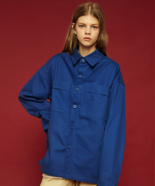 Cotton jacket (blue)