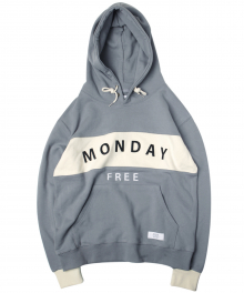 16 Monday-Free Sweat Hood (gray)