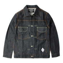 SP JAMES SELVAGE RAW DENIM JKT