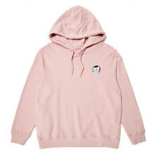 [HONGKONG EDITION] FRANCE DOG WAPPEN HOOD INDI PINK