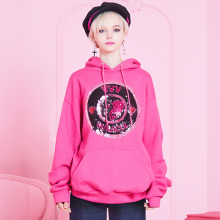 VVV MIRACLE PINK HOODIE SWEATSHIRT