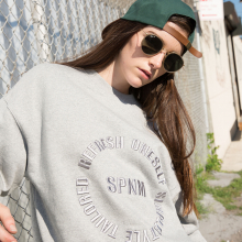 SPNM ROUND OVERSIZED SWEATSHIRT (IK1GFUM474C)