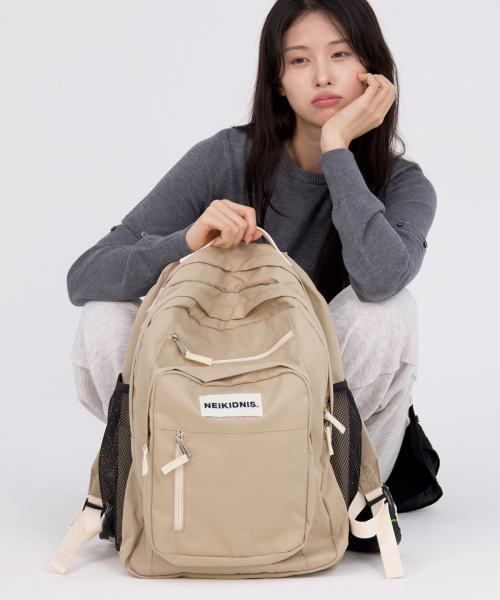 네이키드니스(neikidnis) 트레블 백팩 / 베이지