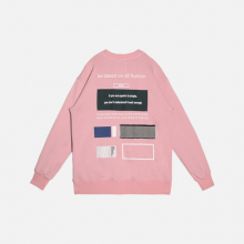 SCT LAB SWEATSHIRTS (PINK)