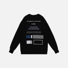 SCT LAB SWEATSHIRTS (BLACK)