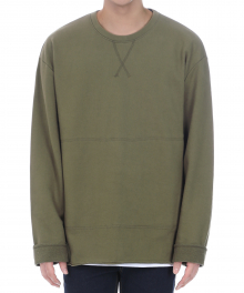 TP61 Z-DOS OVERSIZE SWEAT (KHAKI)