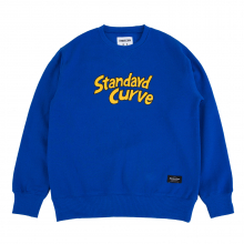 STV. CARTOON FONT SWEAT SHIRT BLUE