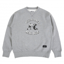 STV. SHARK PUNCH SWEAT SHIRT GRAY