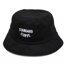 STV. NEW LOGO BUCKET HAT BLACK