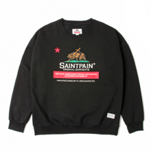 SP CALIBEAR CREWNECK LS-BLACK