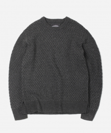 CHAINMAIL ARMOR KNIT _ CHARCOAL