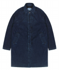 OVERSIZE MAC COAT-WASHED DENIM