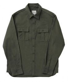 basic workshirt(khaki)