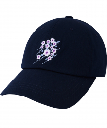 Sakura Ball Cap - Navy